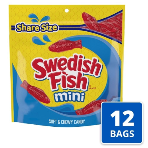 Swedish Fish Red Bag Gummy Candy